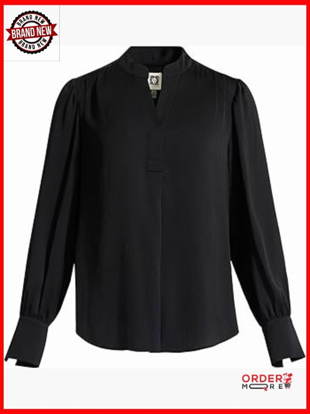 Elegant Long Sleeve V-Neck Pleated Top for Work